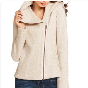 CAbi Oatmeal quilted jacket (Lg)